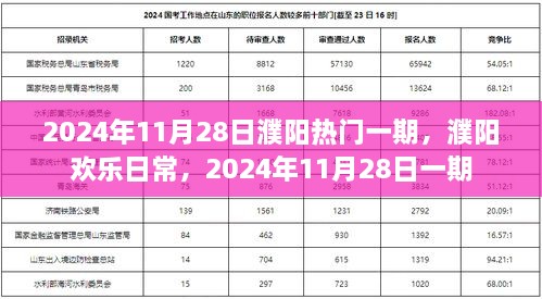 2024年11月28日濮陽熱門日常，歡樂生活的瞬間