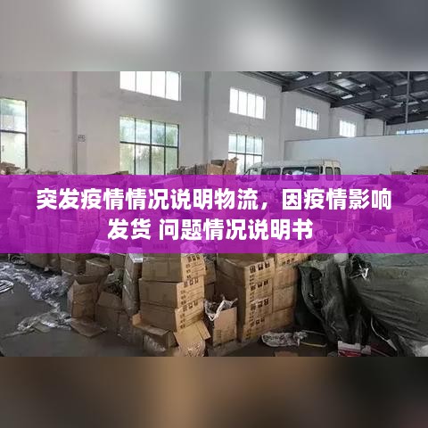 突發(fā)疫情情況說明物流，因疫情影響發(fā)貨 問題情況說明書 