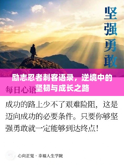 勵(lì)志忍者刺客語(yǔ)錄，逆境中的堅(jiān)韌與成長(zhǎng)之路